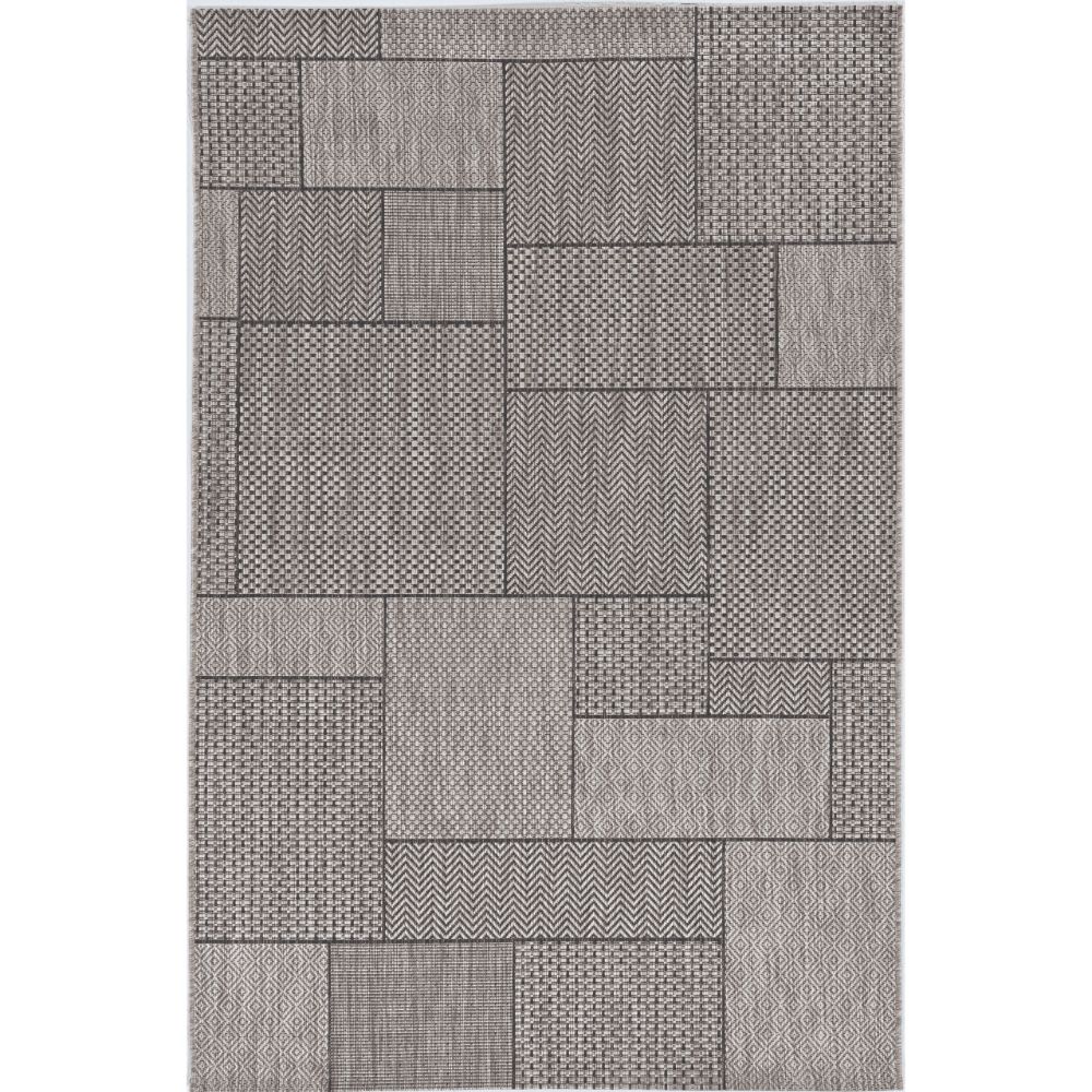 KAS 5769 Provo 7 ft. 10 in. X 10 ft. 10 in. Area Rug in Grey Gates